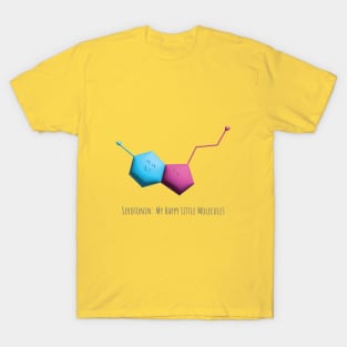 Serotonin: My Happy Little Molecules T-Shirt